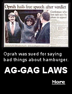 Food libel laws, known as food disparagement laws or veggie libel laws, were passed in 13 States, making it easier for food producers to sue critics for libel. 